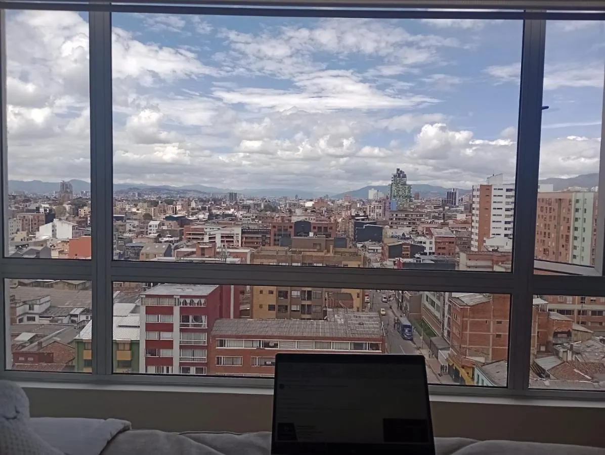 דירות Aparta Estudio De Lujo Bogota Zona Chapinero Con Excelente Vista De La Ciudad 0*,  קולומביה